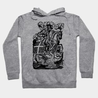 Saint George slays the Dragon Hoodie